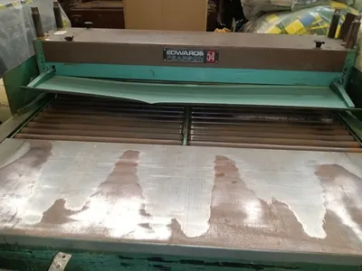 EDWARDS 54 Used Flatbed Roller Die Cutters | PlastiMach Corp (1)