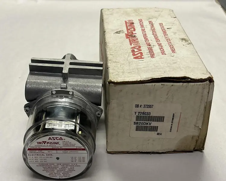 New | in-Stock ASCO SB20DKV Miscellaneous Equipment (Electrical & Power) Ohio US | Surplus Asset Holdings #1209688