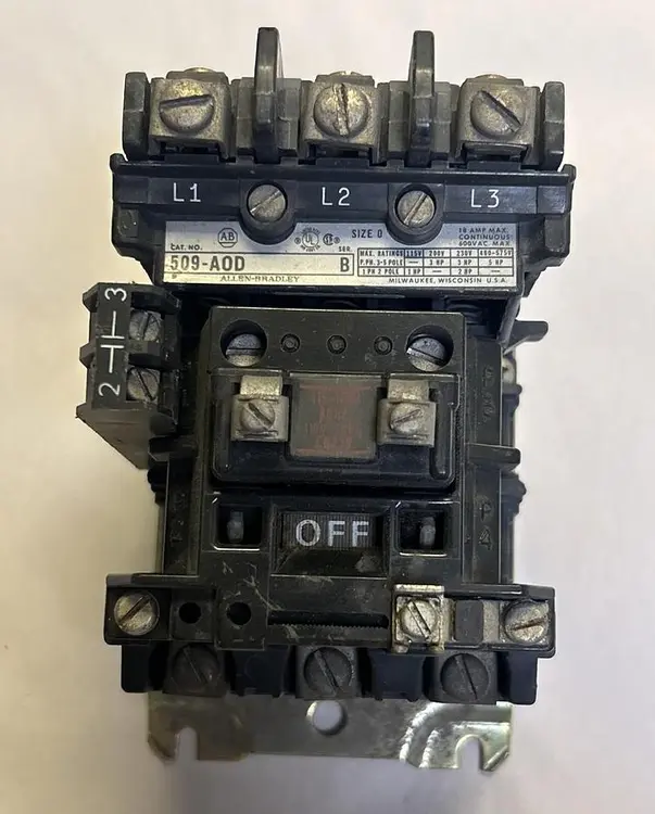 Used ALLEN-BRADLEY 509-A0D Starters | Surplus Asset Holdings #1204697