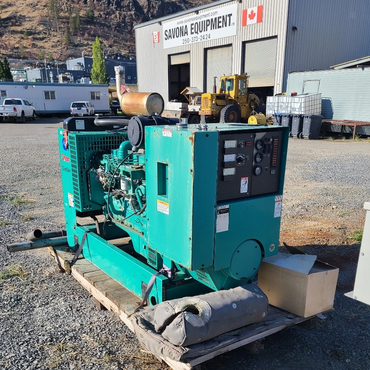 Used CUMMINS ONAN 100DGDB 42409M Diesel Generators British Columbia CA | Savona Equipment LTD #1455356