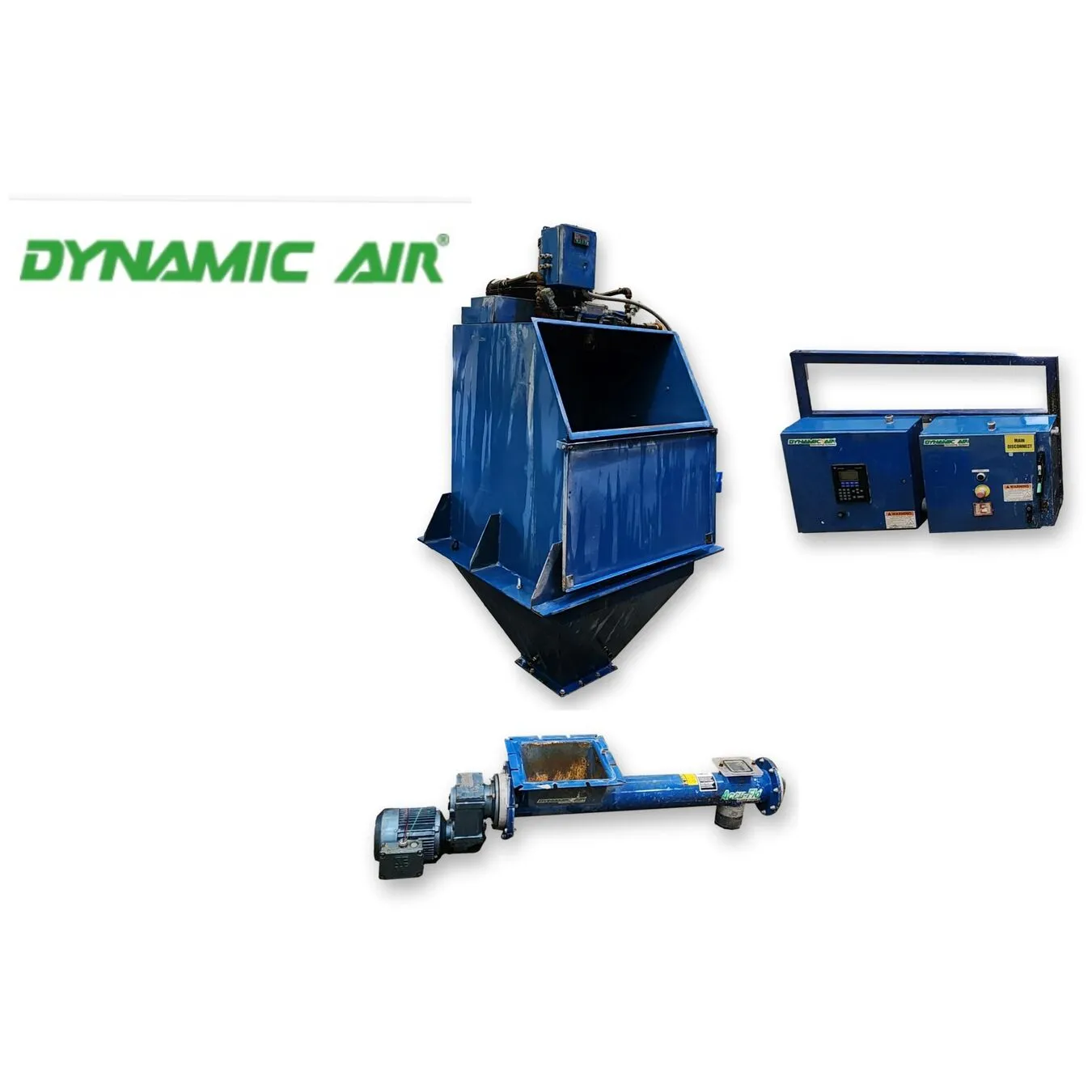 Used Dynamic Air Bag Buster Bag De-weighing Dump Station Breaker Filter