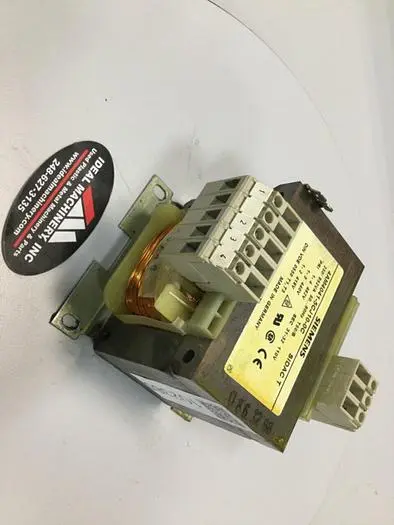 Used SIEMENS 4AM4041-5CJ10-0C Transformers Michigan US | Ideal Machinery #594741