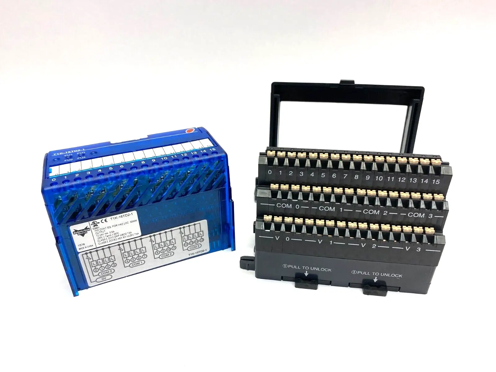 T1K-16TD2-1 | Automation Direct  Terminator I/O Output Module with T1K-16B-1 Base - Used