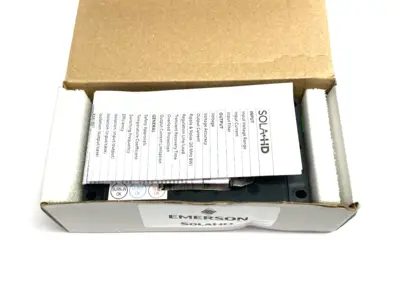 USED EMERSON, SOLA HEVI-DUTY POWER SUPPLY DIN RAIL DC-DC