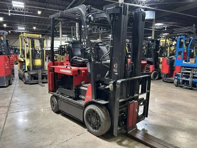 Used 2019 RAYMOND 4750C50L 4-Wheel Sit down Electric Counterbalance Forklifts Illinois US | Somerset Equipment Sales #1546161