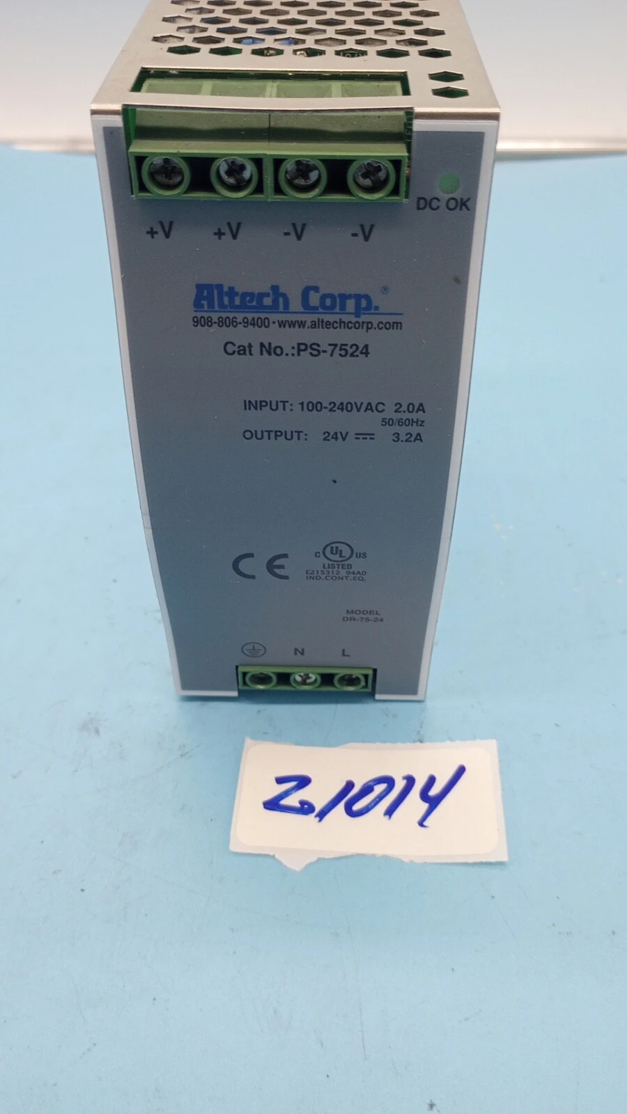 USED ALTECH CORP. PS-7524