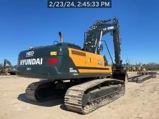 Used 2023 HYUNDAI HX380AL Excavators Texas US | National Equipment Dealers #1422399