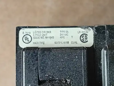 Used CUTLER-HAMMER BAB3060H Switchgears British Columbia CA | Lenmark #1438412