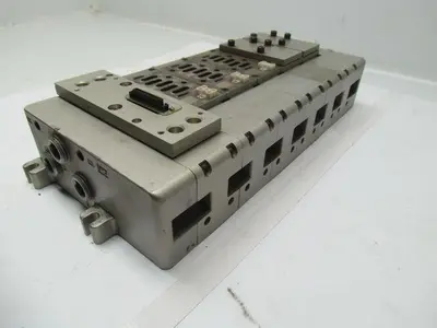 SMC Syndevco US3467 5 station manifold