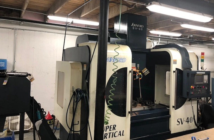 Used 2009 JOHNFORD SV-40 Vertical Machining Centers Vermont US | Two Spade Machinery LLC #506915