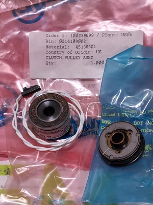 INERTIA DYNAMICS 0110-0022 CLUTCH ASSEMBLY REV 00 12VDC - BRAND NEW