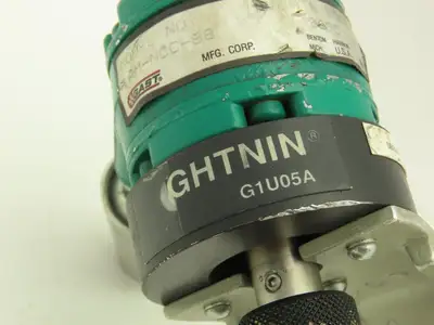 Lightnin G1U05A Clamp Tank Mixer 20" Impeller 2-Blade Gast Air Motor 1AM-NCC-88