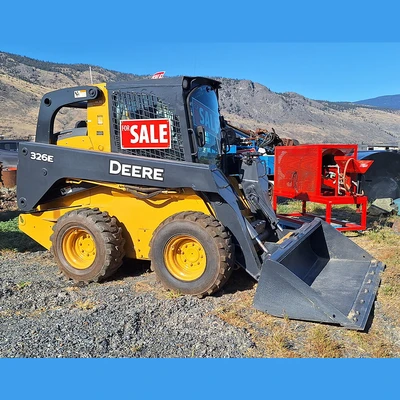 Used 2014 JOHN DEERE 326E Skid Steer Loaders British Columbia CA | Savona Equipment LTD #1505785