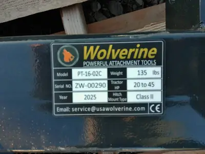 Wolverine 3 Point Quick Tach