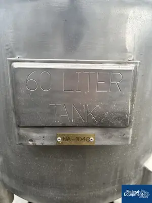 Unknown 60 Liter Stainless Steel Tank, Portable