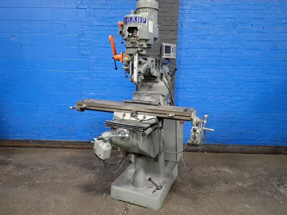 Used 2007 SHARP INDUSTRIES LMV50/DVS Horizontal & Vertical Ram Type Mills Ohio US | HGR 24 #885613