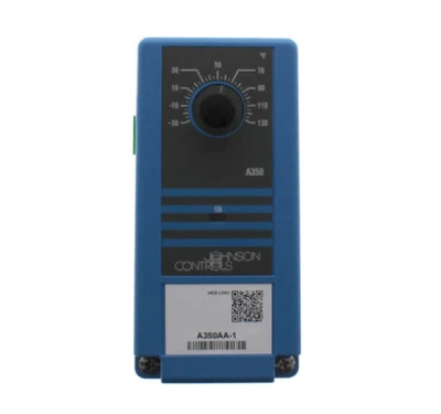 Johnson Controls A350AA-1C SPDT On/Off Electric Temperature Control, -30 to 130F [New]
