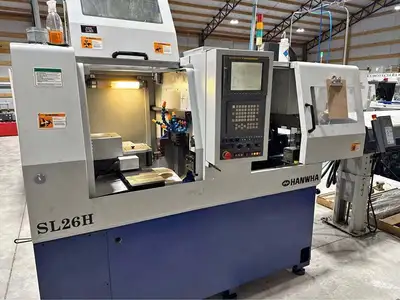 2008 HANWHA SL-26H Swiss Type Automatic Screw Machines | Toolquip, Inc. (1)