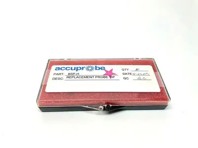 USED ACCUPROBE SET OF 10 PROBE TIPS