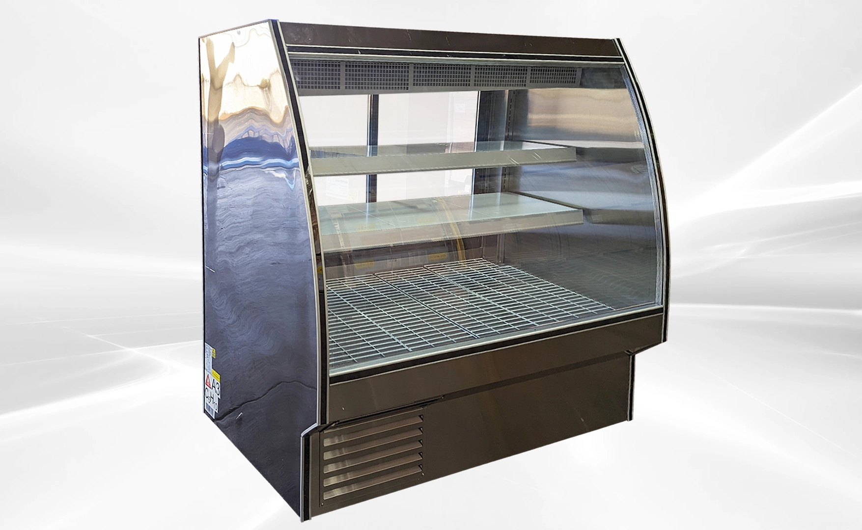 171-0313 60" Self Contained Full Service Seafood Meat Case Cooler