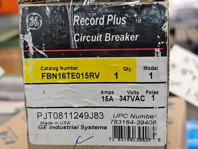 New | in-Stock GENERAL ELECTRIC FBN16TE015RV Switchgears British Columbia CA | Lenmark #1435373