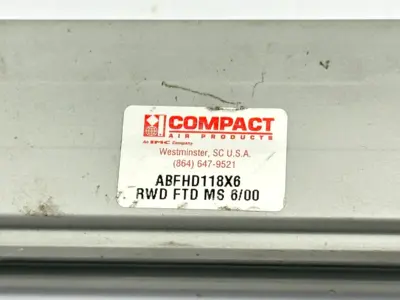 Used Compact Air Products ABFHD118X6 Pneumatic Cylinders Michigan US | Maverick Industrial Sales #1454001