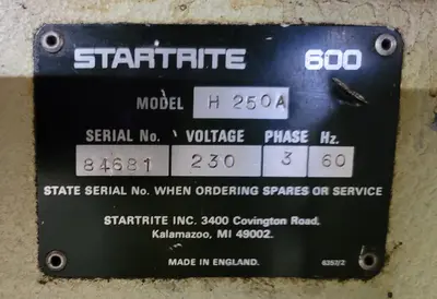 USED STARTRITE H250A