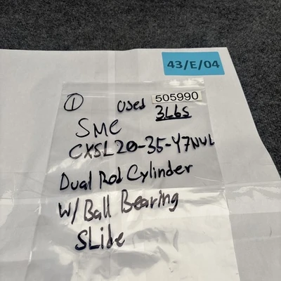 Used SMC CXSL20-35-Y7NWL Pneumatic Cylinders California US | Davliegogo LLC #1705659