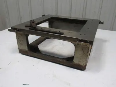 Mitsubishi DWC-80 Wire EDM Machine Work Holding Casting Fixture 16-1/2"x16-1/2"