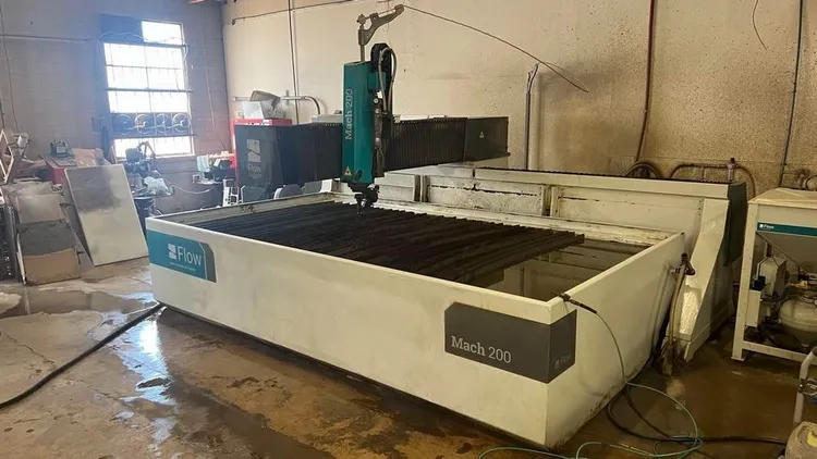 Used 2019 FLOW MACH 200 4020 PIVOT PLUS Waterjet Cutters California US | Machnet #796212