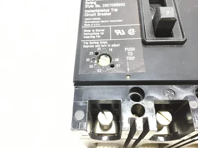 Westinghouse MCP0358CR – Motor Circuit Breaker Protector 600VAC 3Pole 7Amp