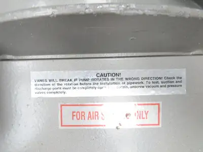 Becker VTLF 2.250/0-79 Rotary Vane Vacuum Pump 169CFM 8.9Hp 230/460V 3PH Oilless