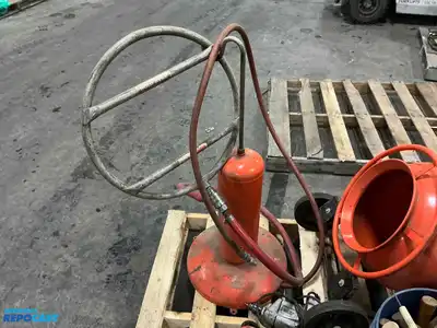 Skid Lot of Tools Including Hammer Handles, Skil Drill, Milwaukee Drill, Rocket Omega Bead...