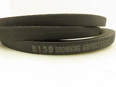Browning B158 V Belt B Type 161"x 21/32"x 7/16" Lot Of 2