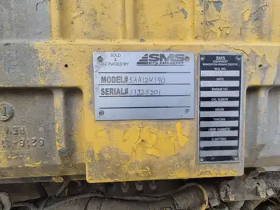 USED KOMATSU SAA12V140