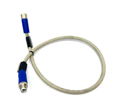 USED LUMBERG AUTOMATION DOUBLE ENDED CONNECTION CABLE