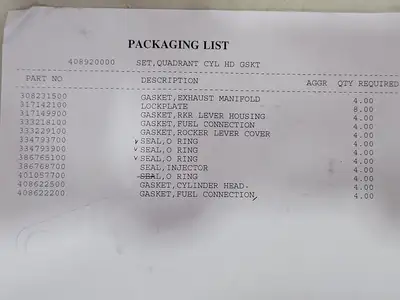 USED CUMMINS 408622200