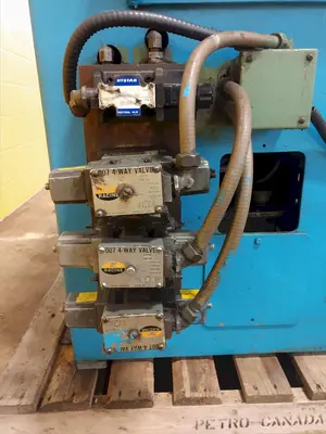 12" TUREK & HELLER HYDRAULIC SHEAR & CLAMP MACHINE: STOCK #10633