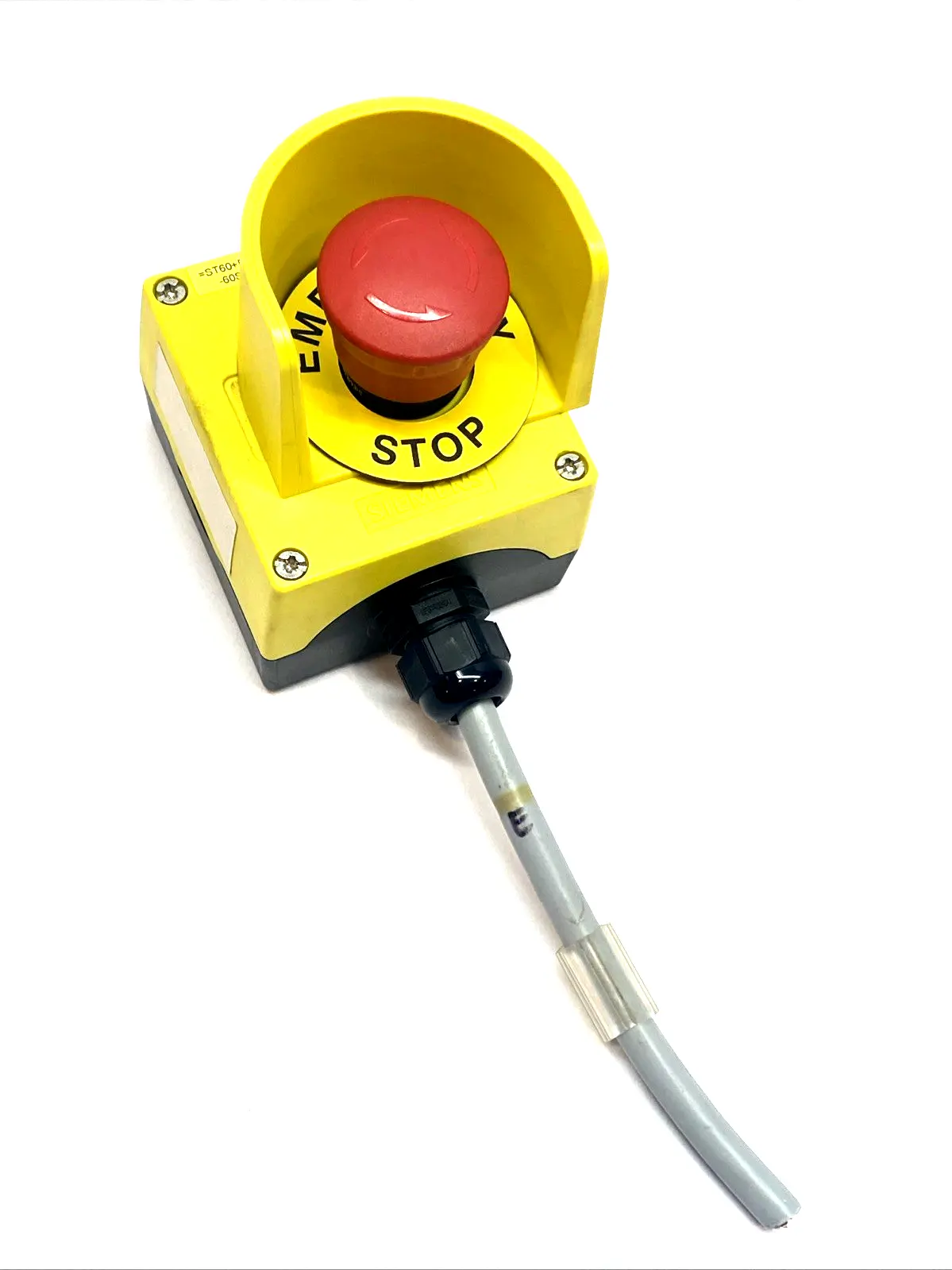 USED SIEMENS EMERGENCY STOP HOUSING ENCLOSURE