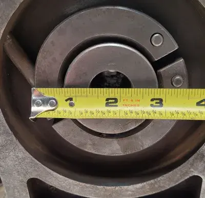 USED BUCK 6 INCH - 3 JAW CHUCK