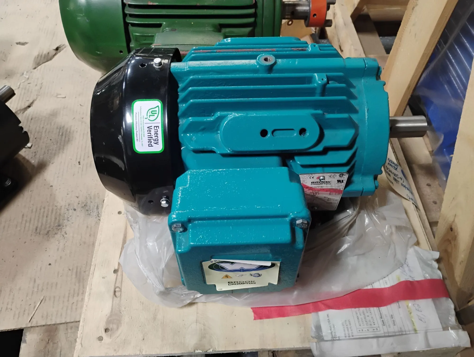 USED BROOK CROMPTON WP-DF184TS-82