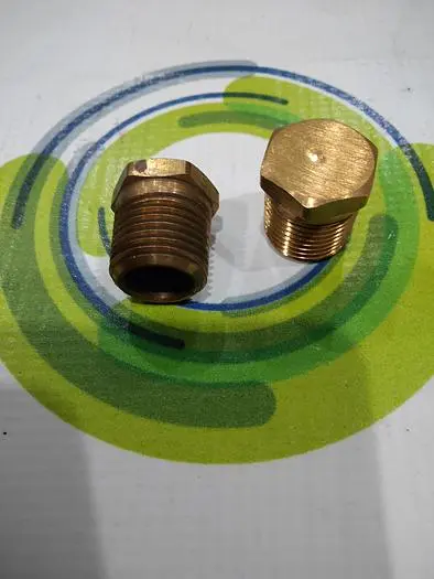 NEW HEX NIPPLE BRASS FITTING