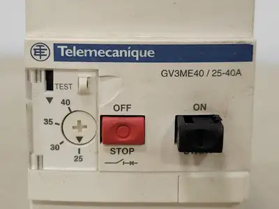 Used TELEMECANIQUE GV3ME40 Switchgears British Columbia CA | Lenmark #239916