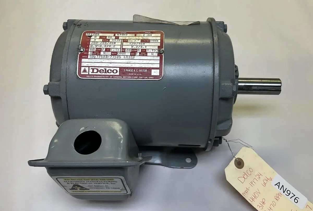 Used DELCO 1F1724 Motors (misc) | Surplus Asset Holdings #1205293