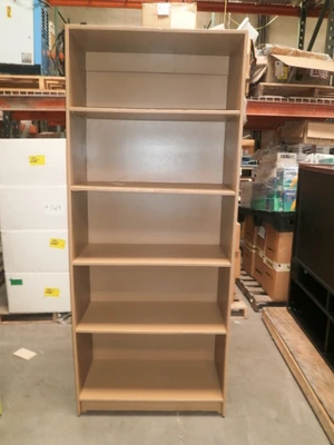 Custom Brown  Design Storage Unit Design Furniture 34"X16"X80" 5 Shelves