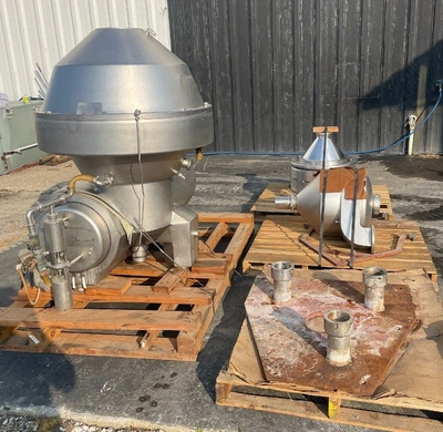 Alfa-Laval SRPX 714 HGV-74C-60 vegetable oil concentrator.