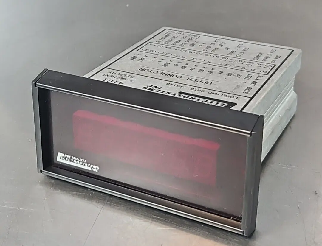 Cincinnati Electrosystems 4161 Displays Model Number (BIN414)