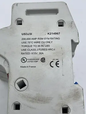 Used FERRAZ SHAWMUT FERRAZ SHAWMUT US3J3I Misc Electrical & Power Parts | ND Industrial Surplus #1215243