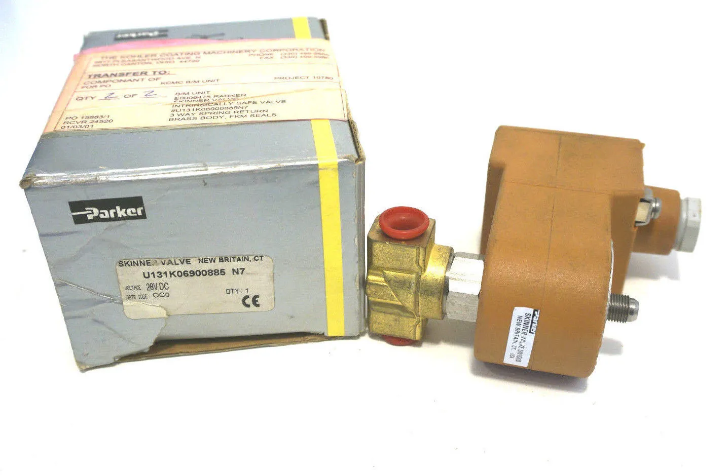 NEW PARKER U131K06900885N7 VALVE