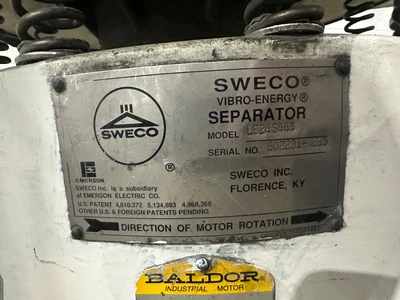 SWECO LS24S444 24" VIBRATORY SCREENER